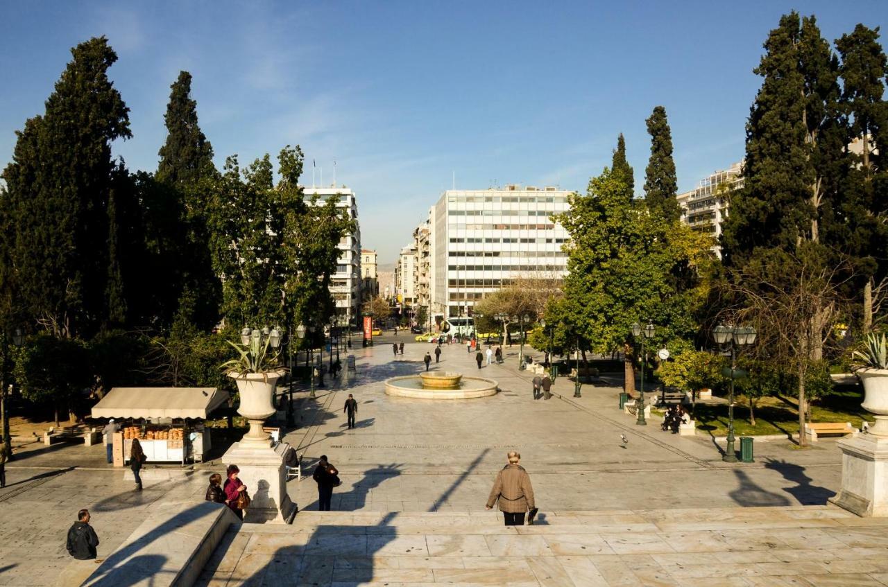 Athens' Heart Syntagma Metro Apartment Luaran gambar